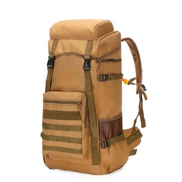 Tactical Military Army Backpack, Tactical Hiking Daypack 70-85L Military MOLLE Assault Backpack Army Traveling Campi