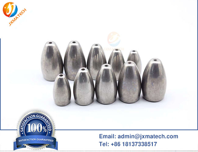 90WNiFe Tungsten Worm Weights Bulk For Bass Fishing