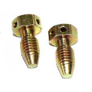 Customized Precision Gold Plated Half Thread Screw M6x25 Size 6h Tolerance