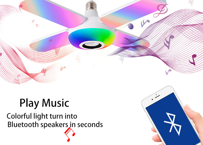 RoHS Bar Smart LED Bluetooth Speaker Bulb 50W Smart Music Lamp