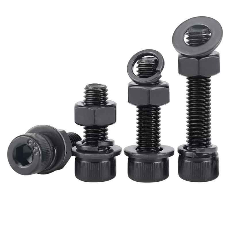 High Tensile Grade 8.8 10.9 12.9 Hex Socket Allen Cap Head Screw Bolt for Building