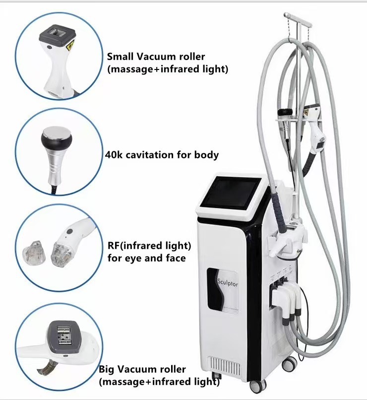 Vela Slimming Vacuum Roller Machine , Weight Loss Salon Beauty Machine