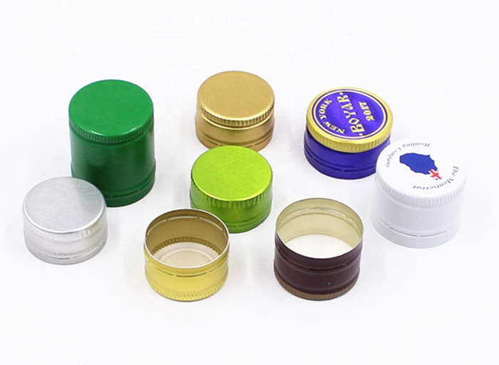 Ropp Aluminium Bottle Tops Vodka Gin Glass Bottle Aluminum Cap With PE Liner