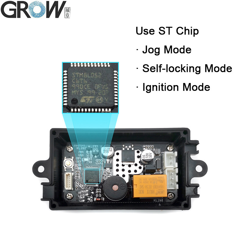 Grow Kl261 DC5.5-15V Fingerprint Access Control Board