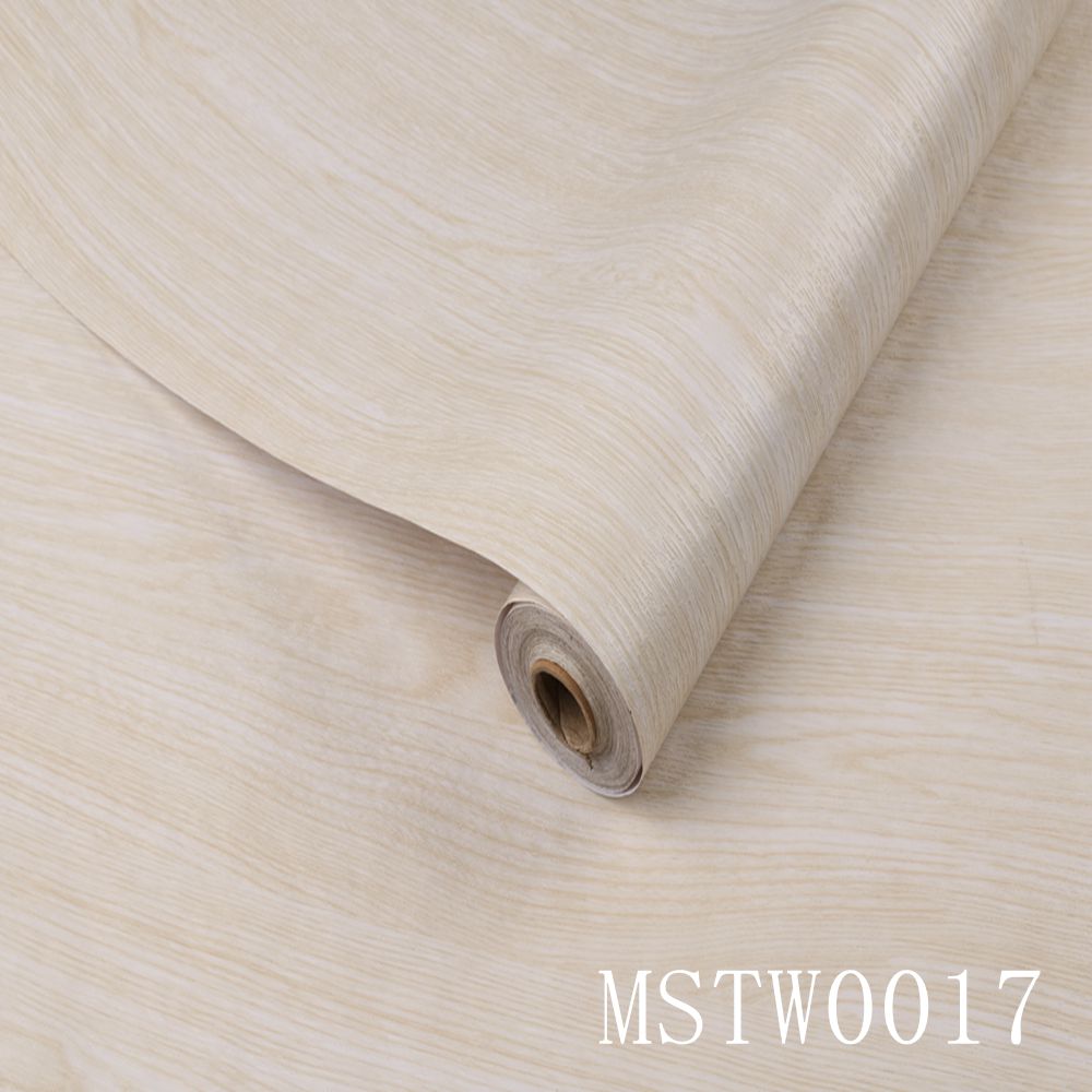 Wood Grain Self-Adhesive PVC Vinyl Wall Panels Modern Style Wallpaper Contact Paper for Door Stickers