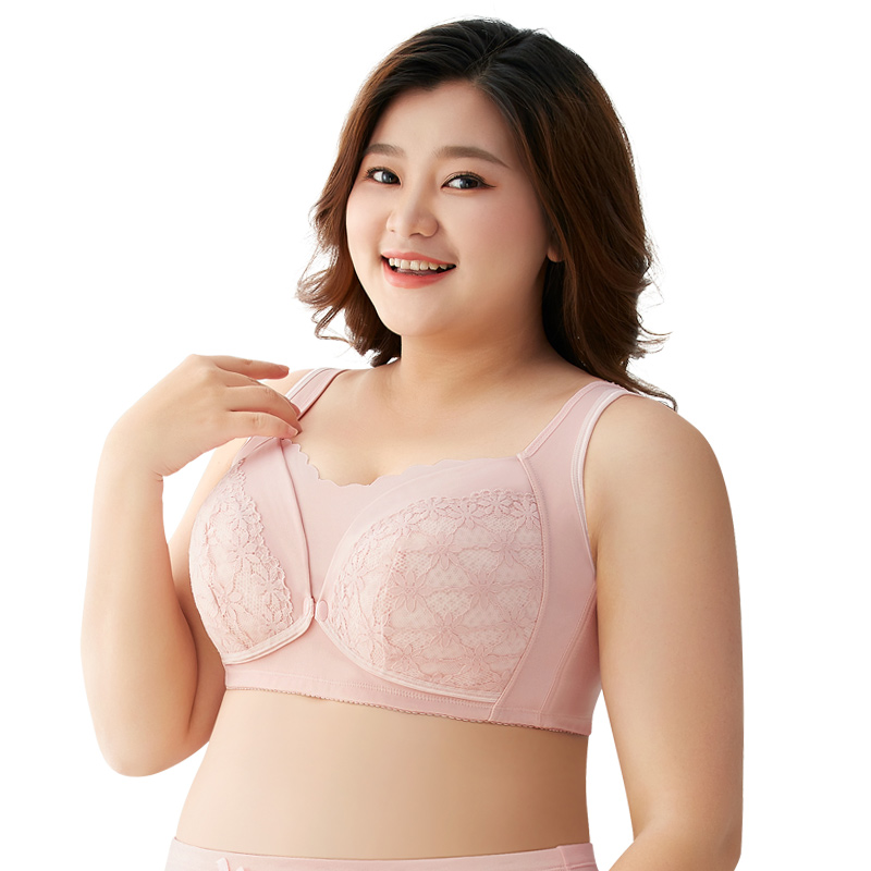 Cotton Breathable Pregnancy Nursing Bra Seamless Plain Dyed Big Pregnancy Sports Bra
