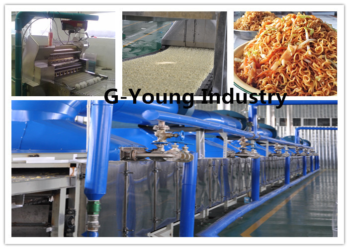 Frying Or Fried Instant Noodle Machines , Noodles Manufacturing Machine