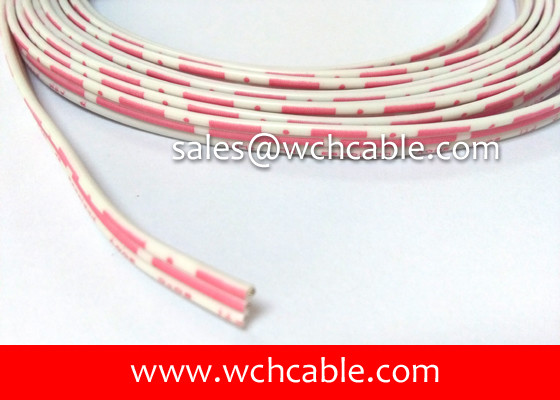 UL20080 Low Voltage PVC Flat Ribbon Cable Rated 60, 80, 90 or 105 deg C 30V