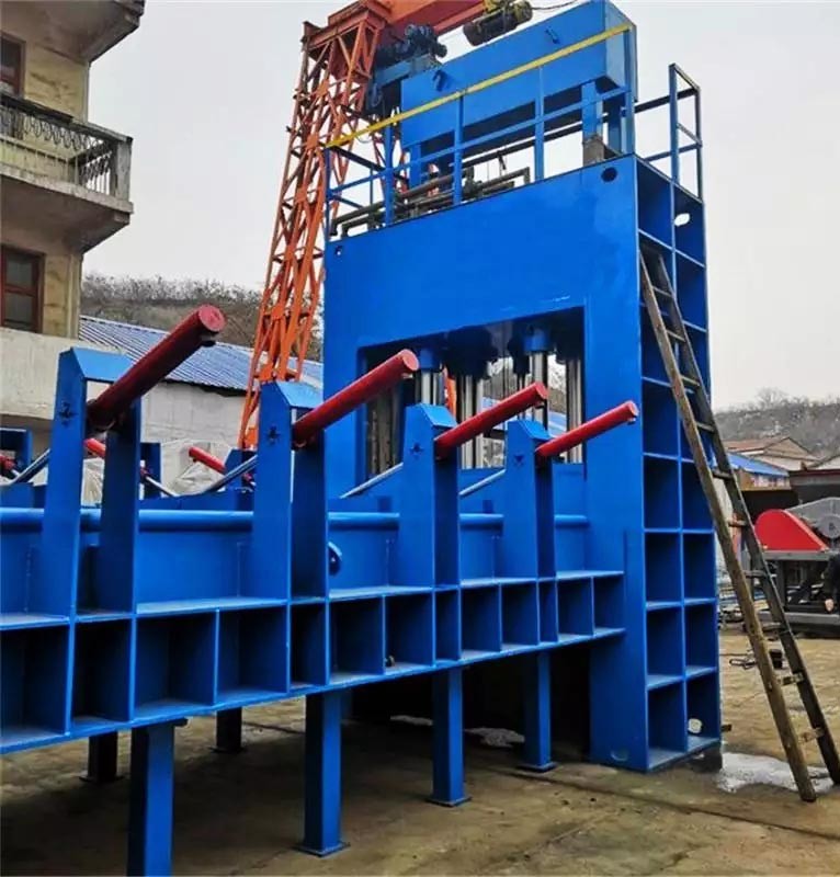 Vertical Gantry Hydraulic Iron Cutter Metal Shears Machine Scrap