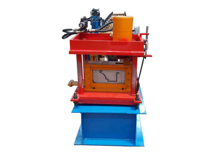 Metal Downspout Portable PPGL PPGI Rain Gutter Roll Forming Machine High Potency