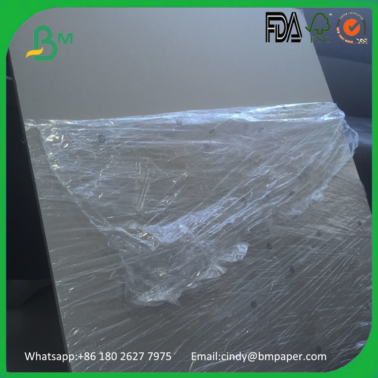 2017 Hot Sale 70*100cm 61*86cm Double Side Grey Back PaperBoard Sheet