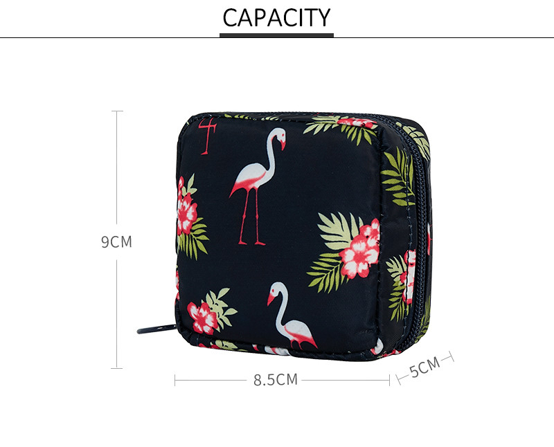 Zippered Multifunction Polyester Waterproof Make Up Bag