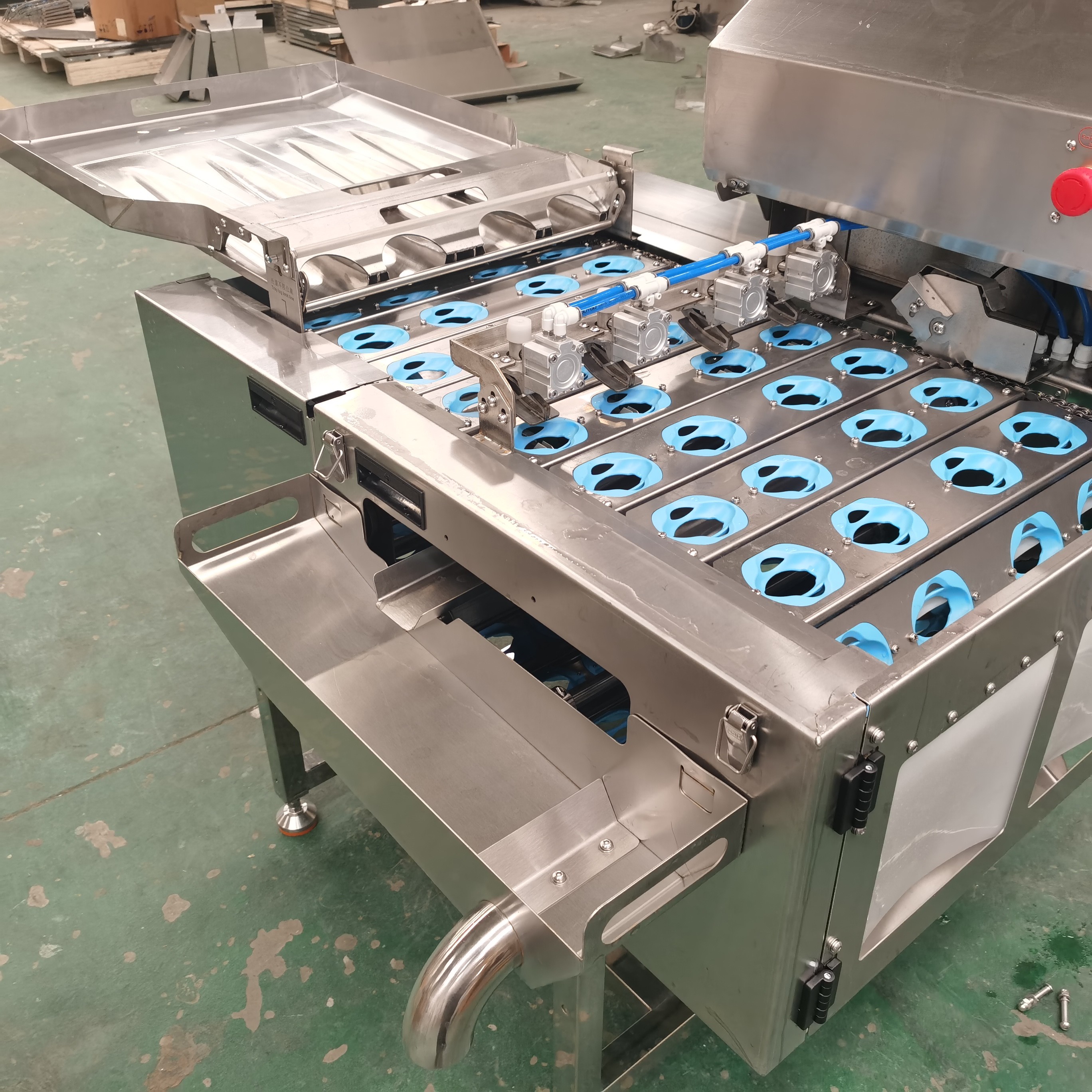 Four Rows Of Efficient Automatic Egg Knocking Machine Automation New Era