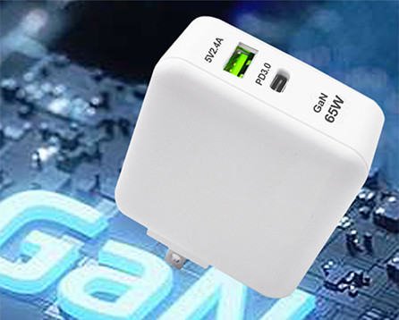 Foldable PD3.0 Fast Charging 65W GaN USB C Charger