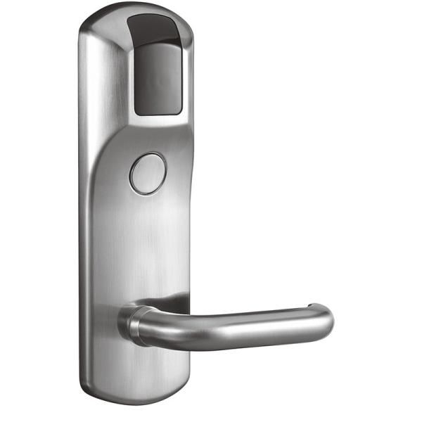62.5mm Backset Digital Electronic Door Lock / Electronic Card Locks For Hotel