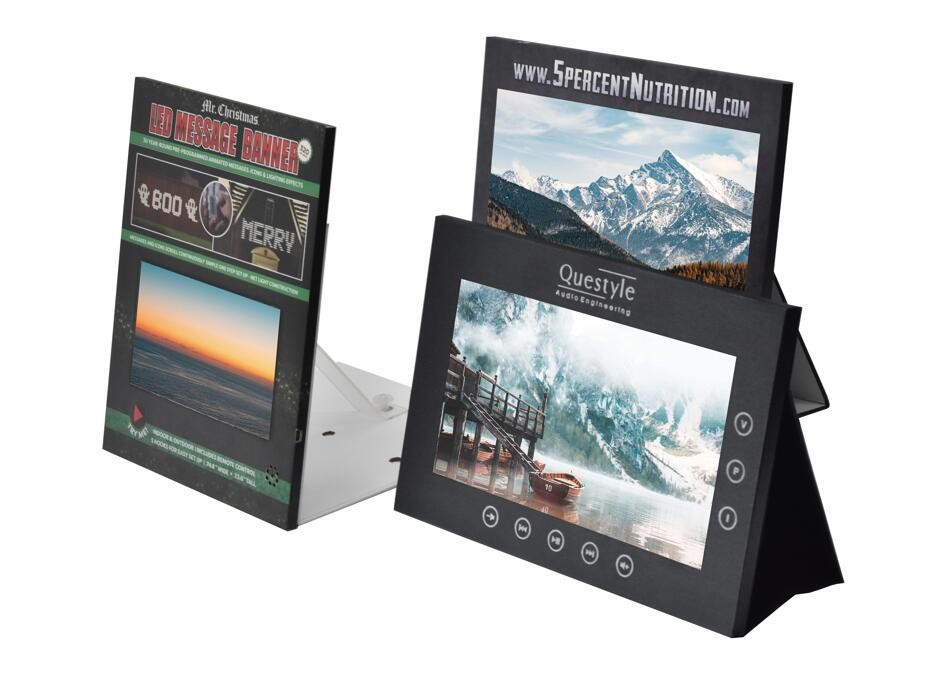 10 inch HD video display Retails shelf video display counter top video display for retail store
