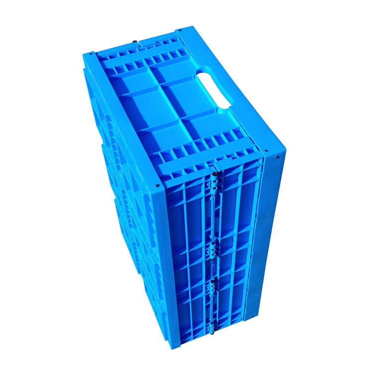 Solid Collapsible Plastic Containers For Distribution / Sorting Colors Customized