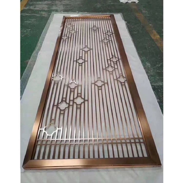 Stainless Steel Expendable Partition Aluminum Room Dividers For Living Room