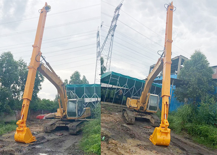 Telescopic Boom Excavator 10m 12m 16m For 6 Ton 20 Ton 30 Ton Excavator