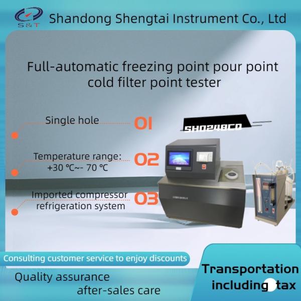 Automatic Freezing Point Measuring Instrument With Single Hole Compressor