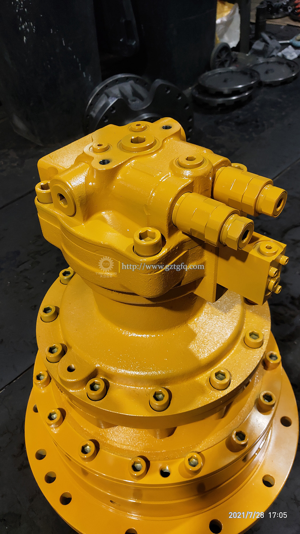 Machinery Repair Shops R305-7 R290LC-7 Excavator Swing Gearbox With Motor 31N8-10120