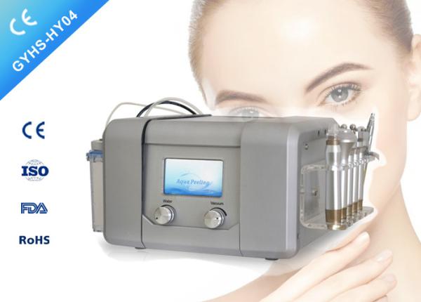 Bipolar 1MHZ Ultrasonic Hydro Dermabrasion Machine Six Handpiece For Skin