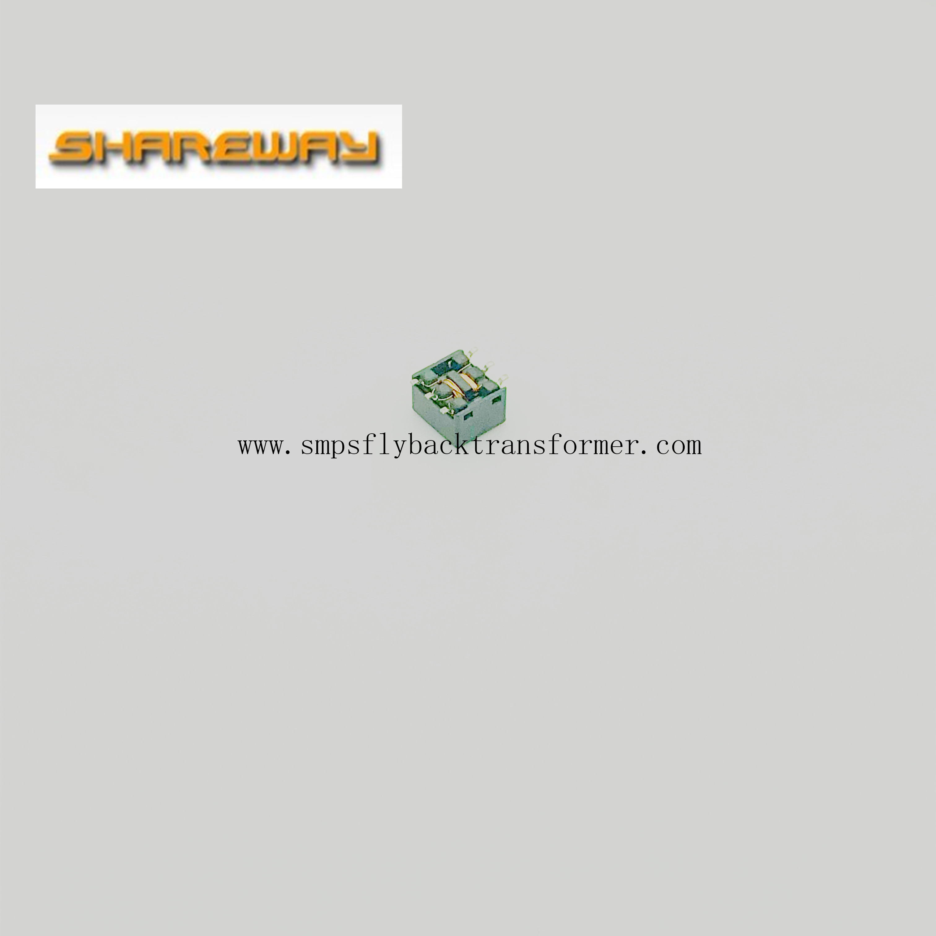 Q4470-CL Miniature SMT Trafo 5V to 5V ,1500V Isolattion Gate Drive Transformer Stainless Steel Surface For Converters