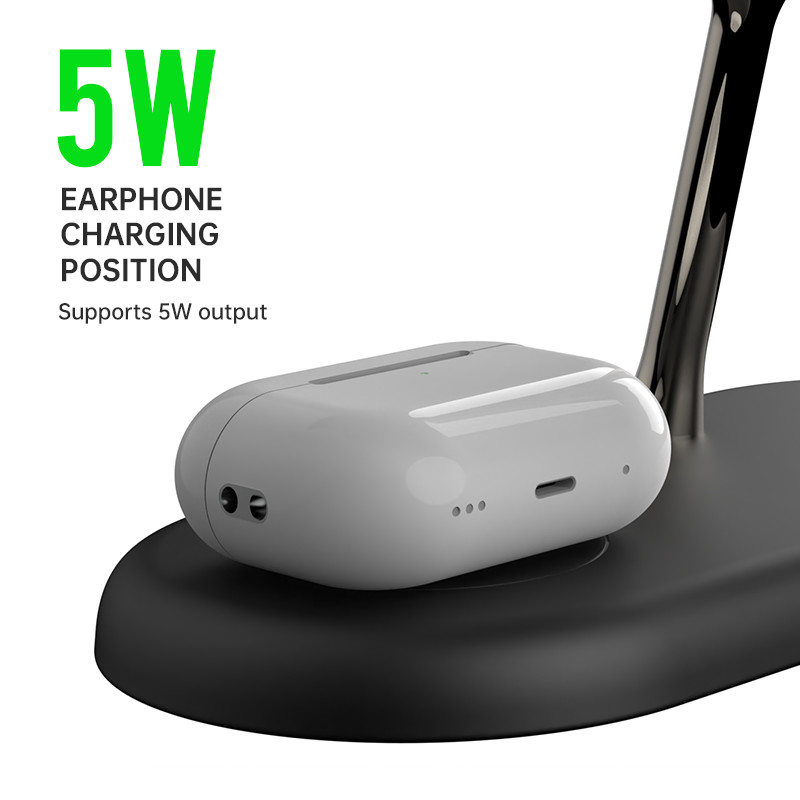 T256 Multi-functional Wireless Charger Support Apple & Samsung Devices