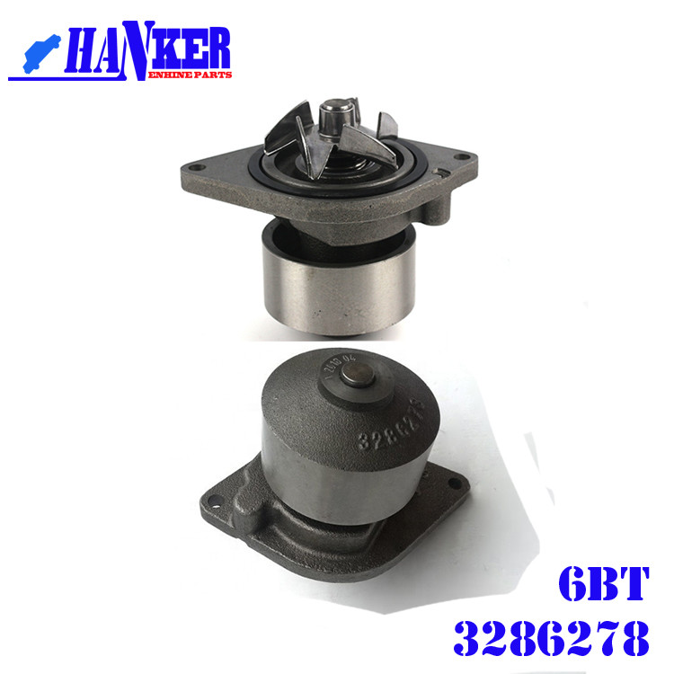 Heat Resist Diesel Engine Water Pump 6BT Hydraulic Cooling System