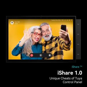 10 Inch Screen Smart Home Control Panel Ble Zigbee Gateway Building Intercom