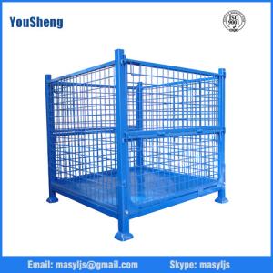 China Collapsible Wire Mesh Container / Folding Steel Wire Container/Metal Wire Mesh Container on sale