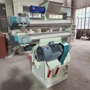 55KW Horizontal Pellet Mill Machine Animal Fish Feed Pelletizer