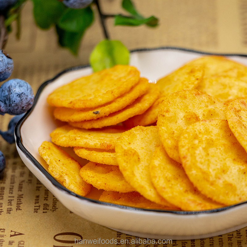 Wheat Flour Japanese Rice Cracker Snacks Cheese Powder Afternoon Snack