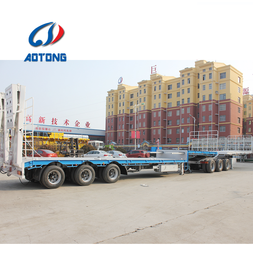 10 Steel Spring Suspension Super Link Side Dump Semi Trailer with 30 tons Max Payload