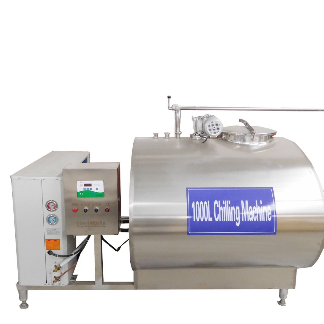 200L 500L 100 Liter 500 Liter 1000 Liter Milk Cooling Tank Milk Refrigeration Tank Milk Cooling Storage Tank