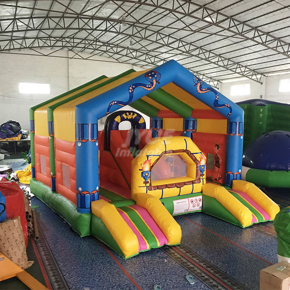EN71 Tarpaulin Blow Up Bounce House Inflatable Bouncy Castle