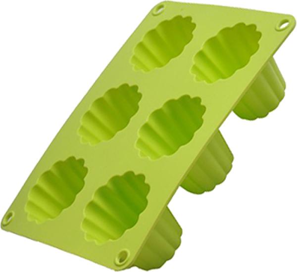 Silicone manufacturer Silicone baking tools 6 cup silicone ice/chocolate mold SB