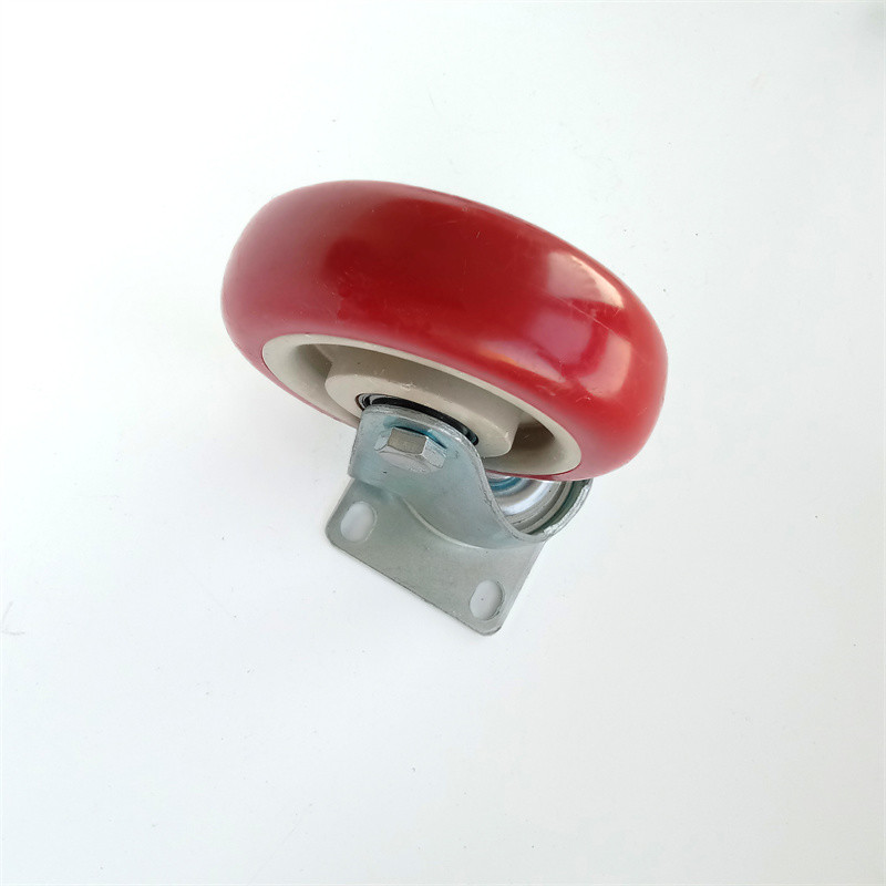 Plastic Light Duty Caster Wheels PP Swivel 50mm Castors For Hand Cart