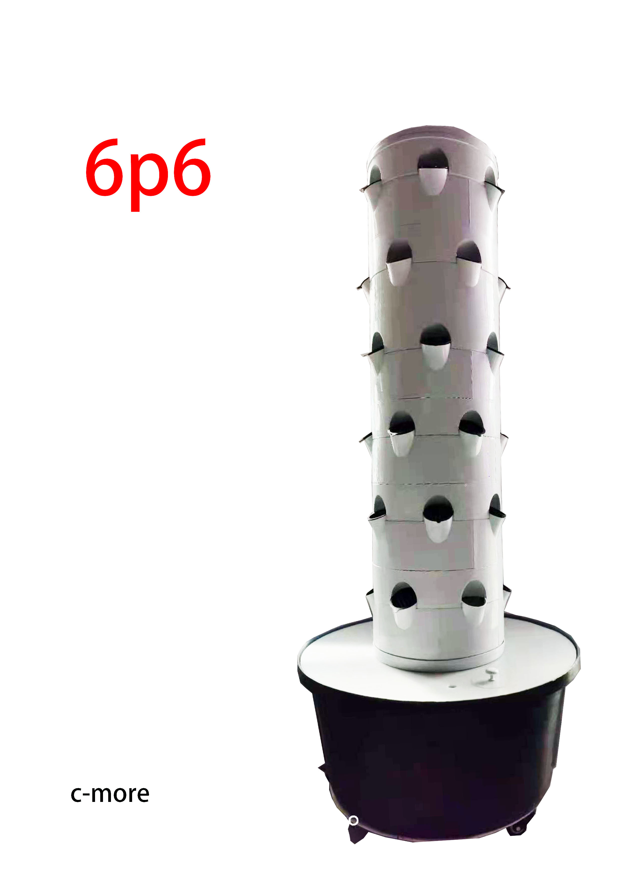 Farm Hydroponic System Aeroponic Tower For Strawberry And Leaf Vegetables Rotating