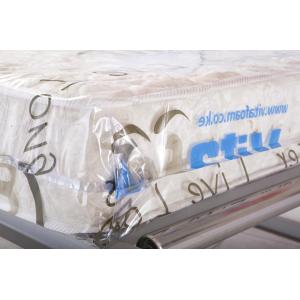 China 10cm Width Polyethylene Stretch Film Transparent Printed Plastic Roll For Packaging on sale