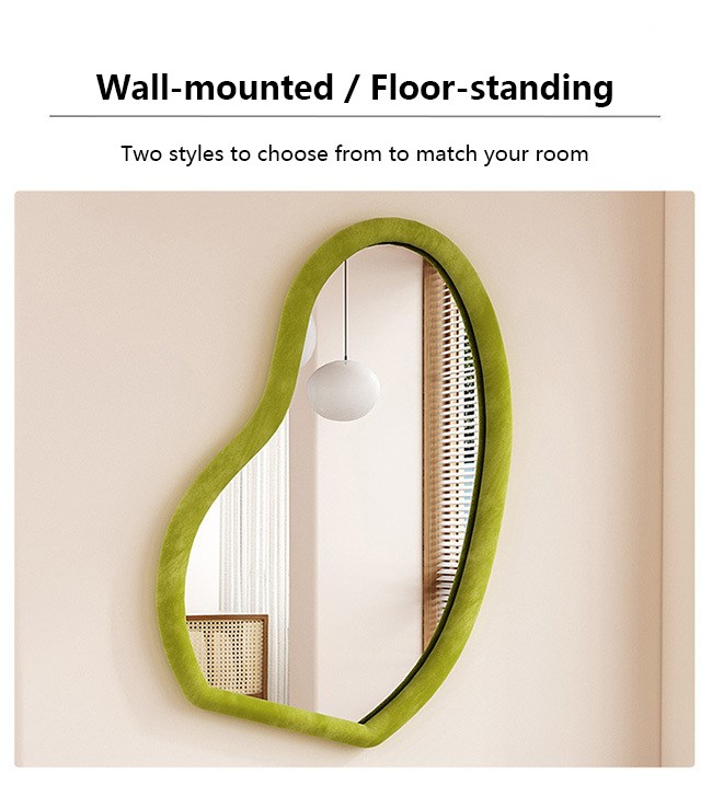 Custom Standing Arched Floor Mirror Full Length 78x108cm