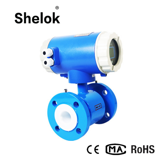 Shelok electromagnetic flow meter application water