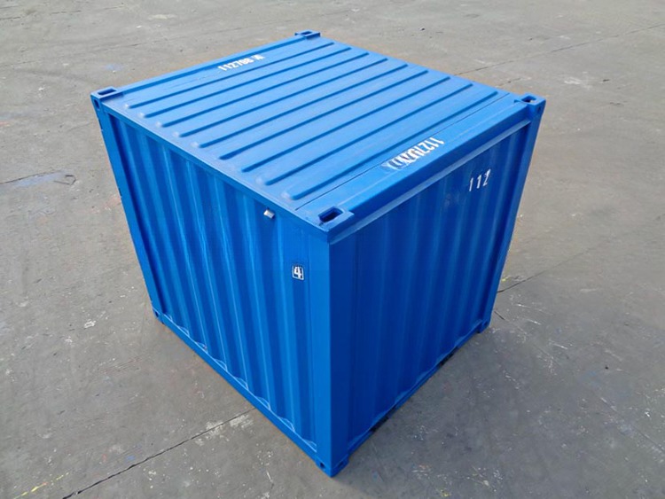 9.95CBM Capacity Customized 8ft 8 Foot Mini Shipping Container Whole Sale Dry Steel Container in Tianjin Shanghai Qingdao