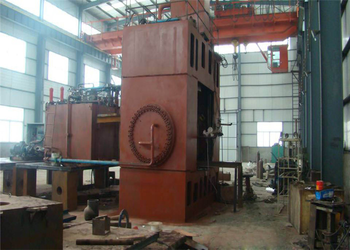 24 Inch Large Carbon Steel Tee Forming Machine 360KN Nominal Pressure