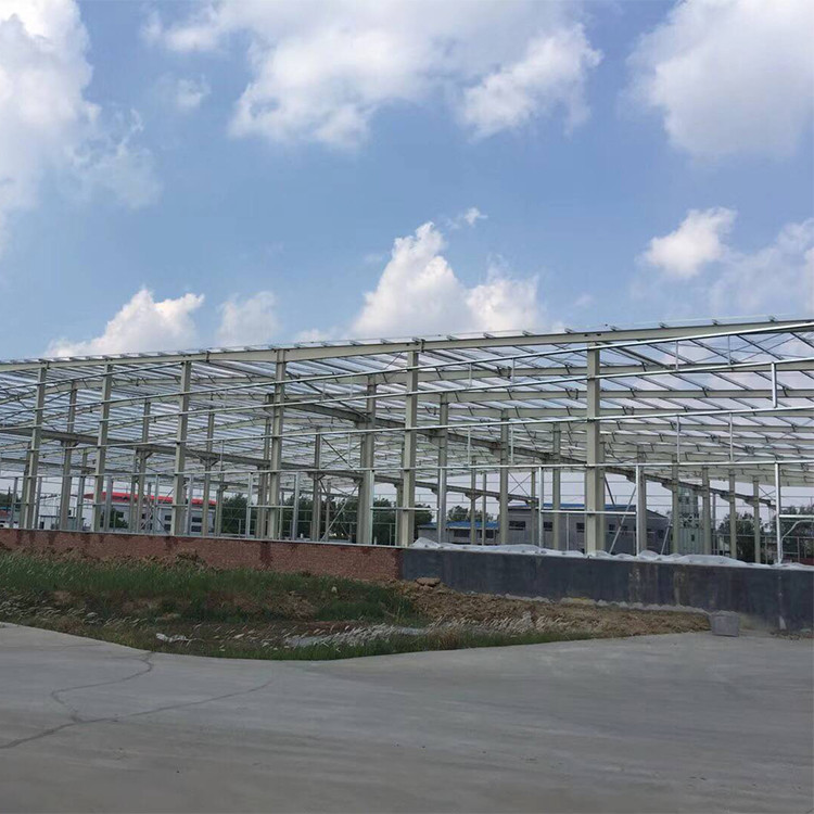 Weather Resistant Steel Structure Workshop Prefabricated Steel Frame Construction
