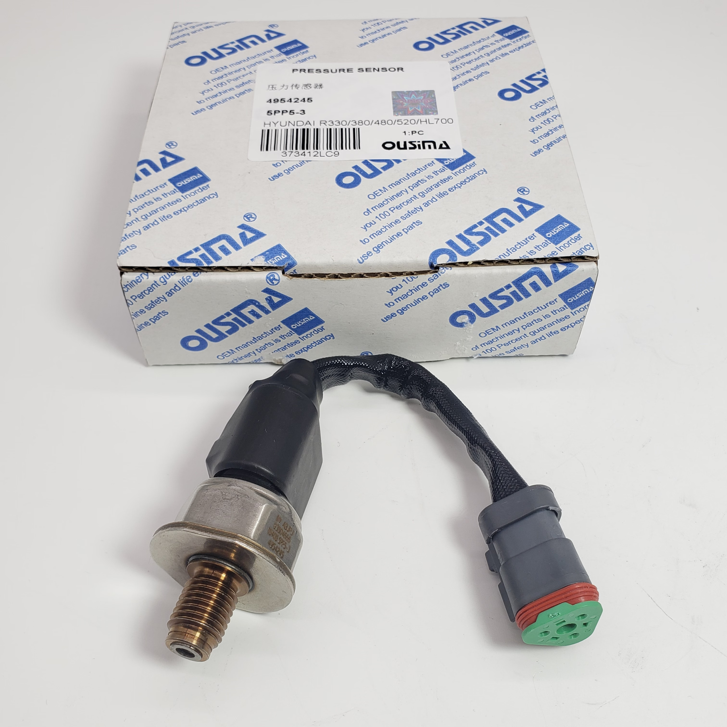 4954245 5PP5-3 Pressure Sensor For Hyundai R330 R380 R480 R520 HL700