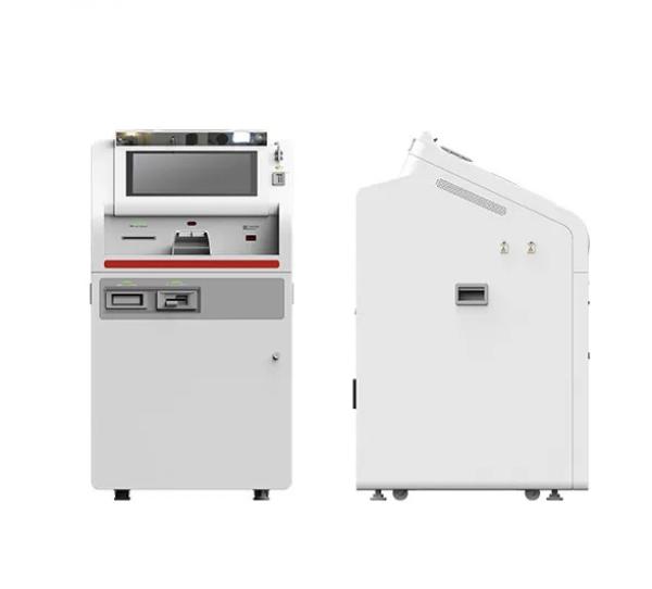 Intelligent Kiosk Cash Dispenser Touch Screen Atm Cash Deposit Machine Floor