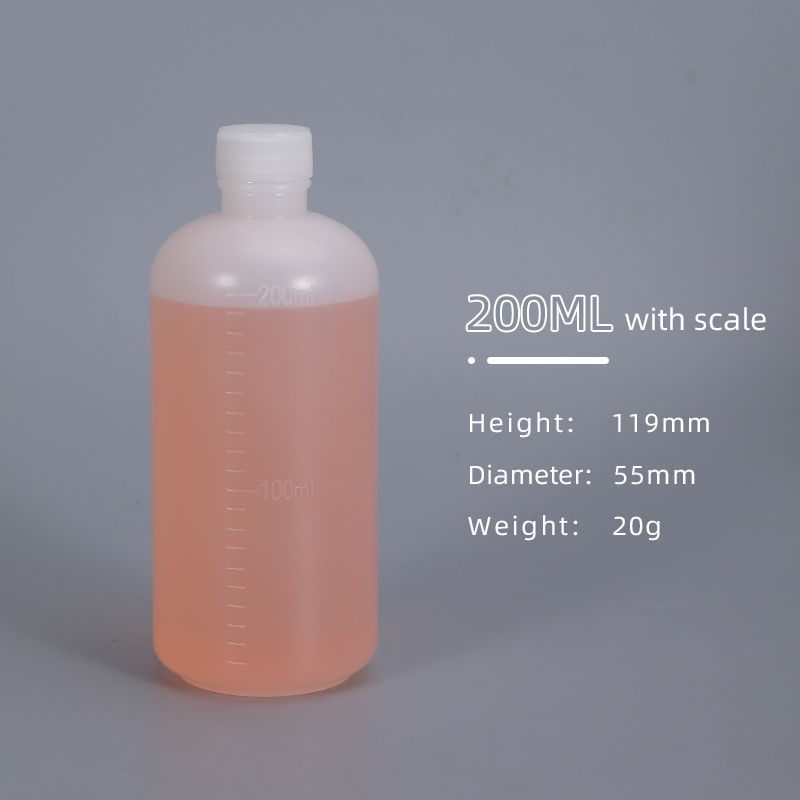 Sealing Type Plastic Hdpe Reagent Bottle For Laboratory Analysis Screw Cap