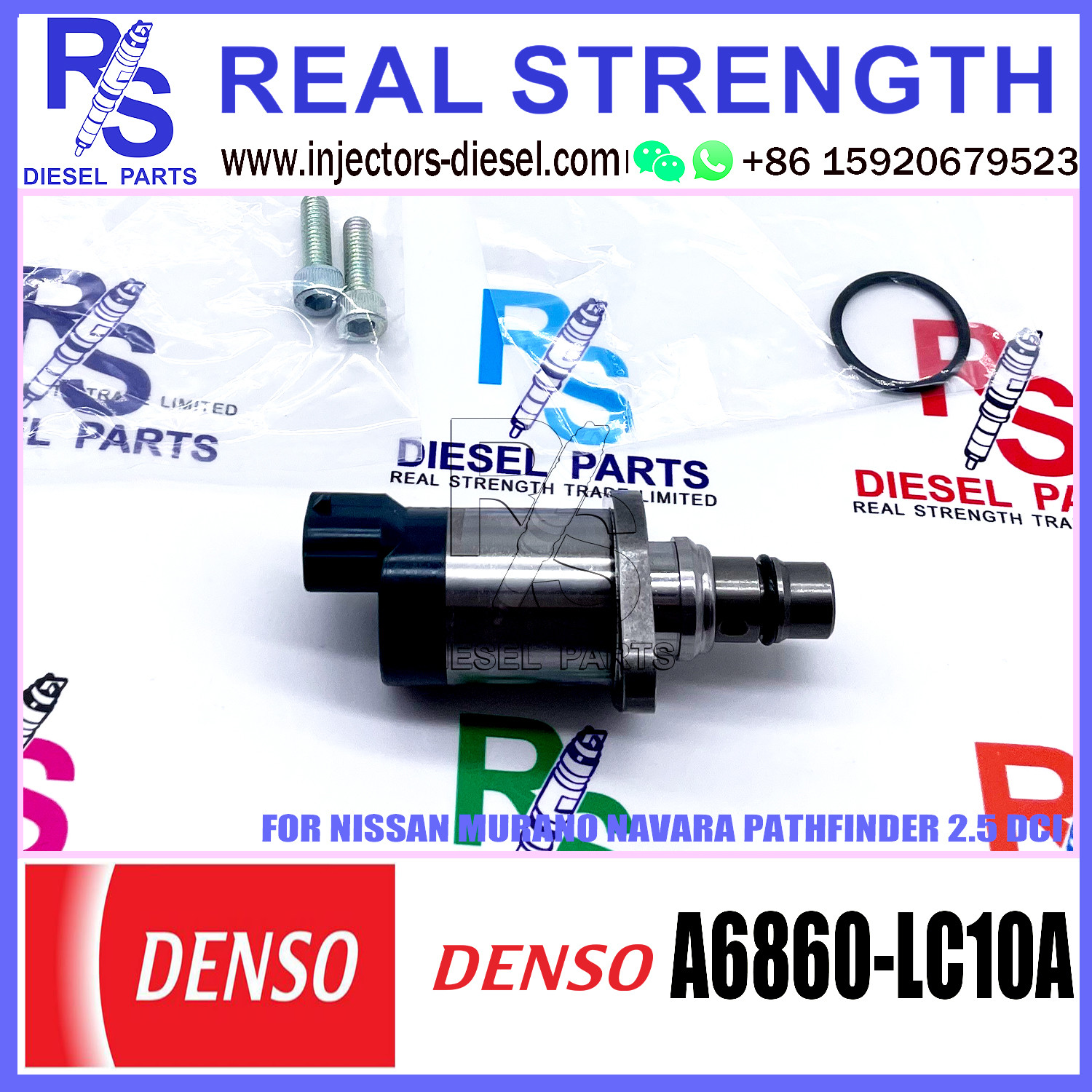 DENSO valve A6860-LC10A Suction Control Valve A6860-LC10A for NISSAN MURANO NAVARA PATHFINDER 2.5 DCI