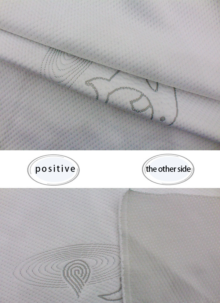 Mattress Pillowcase Knitted Jacquard Fabric Air Layer Yarn Dyed